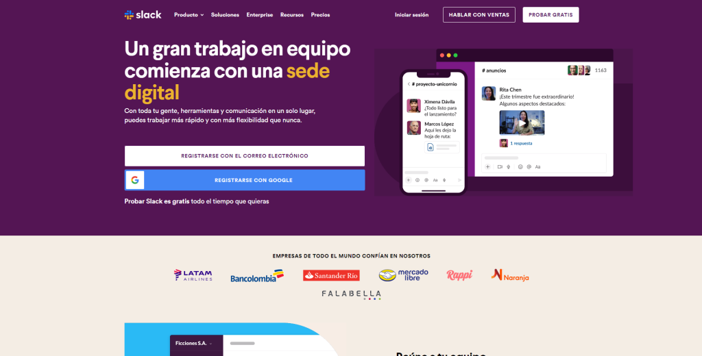 ¿Cuáles son las Mejores Aplicaciones Móviles para Empresas? 2 Slack